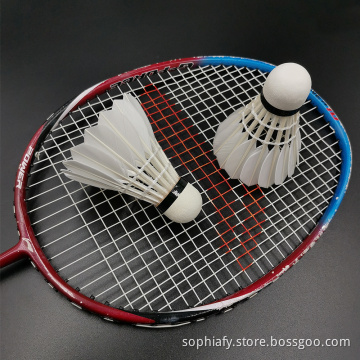 100% Goose Feather Straight Beginners Badminton